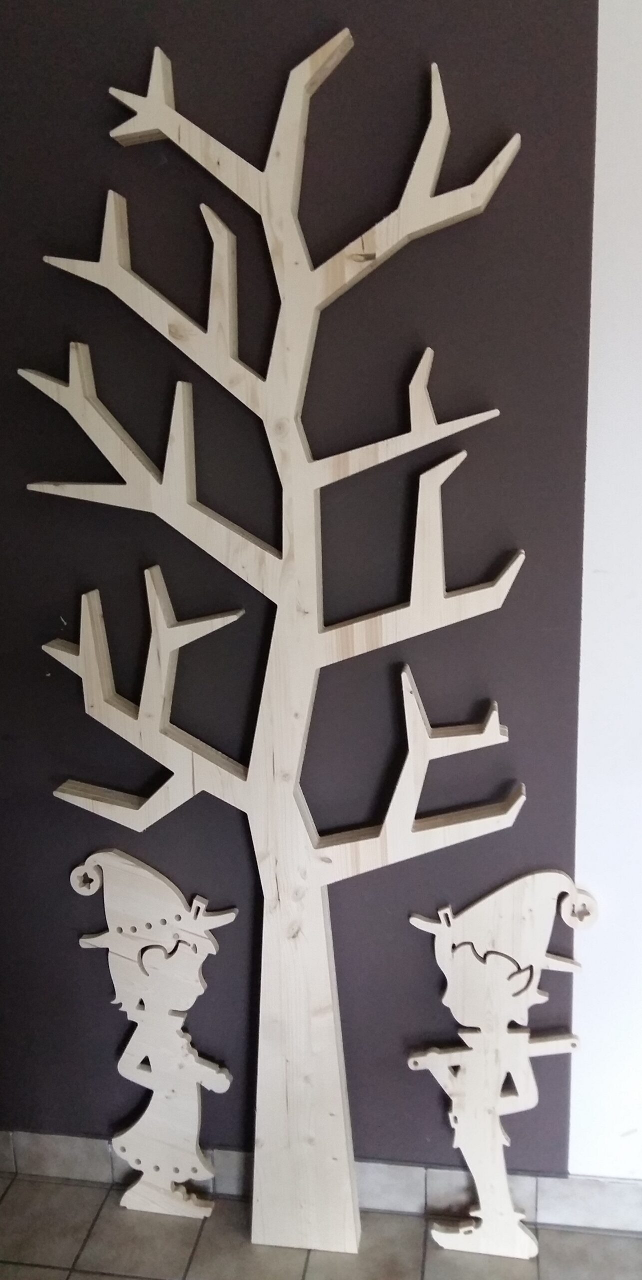 Usinage de décors en bois